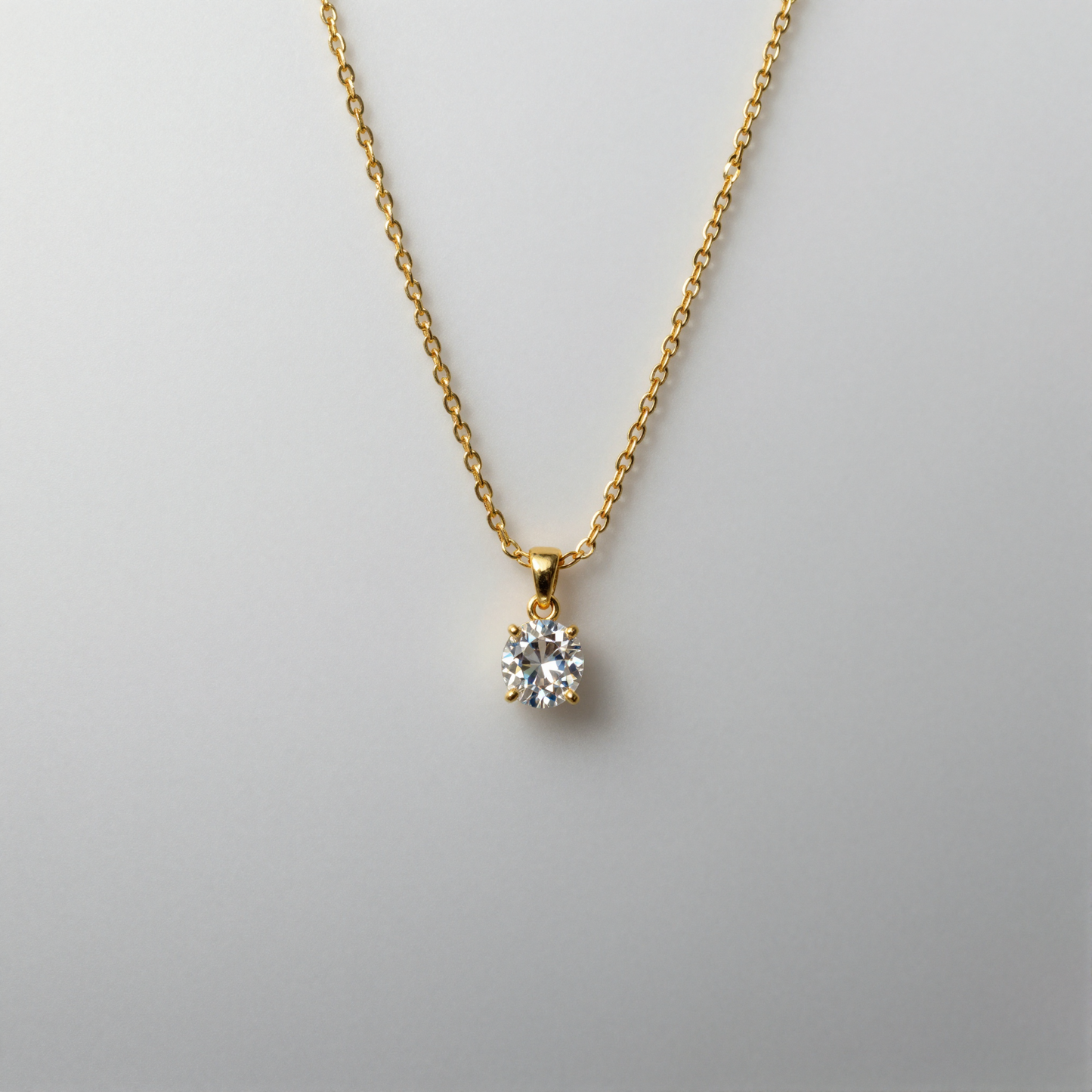 Pavé Pendant Necklace