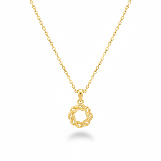 Dainty Gold Pendant Necklace