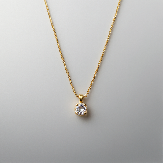 Pavé Pendant Necklace