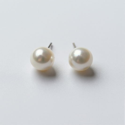 Pearl Stud Earrings