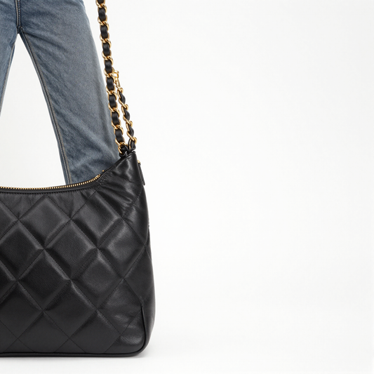 Quilted Leather Shoulder Bag