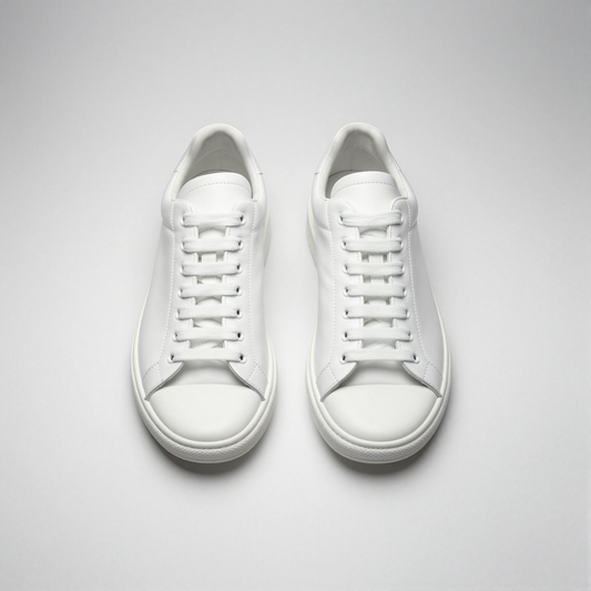 Minimal Leather Sneakers